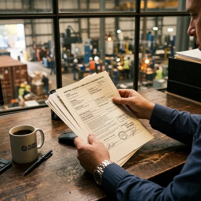 CBAM report being pre-verified before shipment to an EU buyer's Authorised Declarant